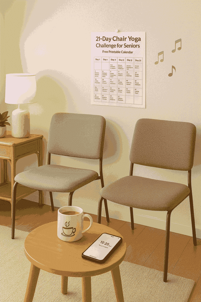21-Day Chair Yoga Challenge for Seniors