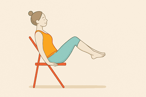 Chair Yoga for Core Strength