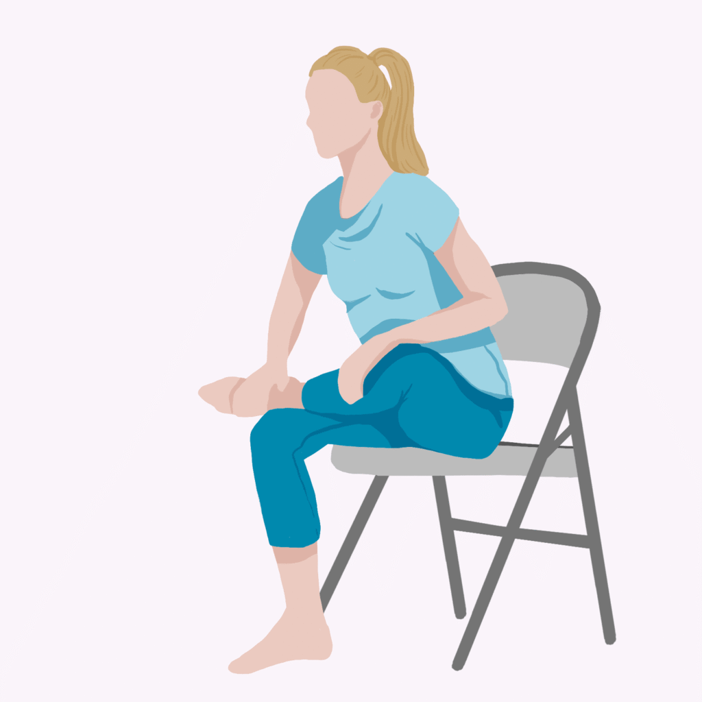 chair yoga for back pain