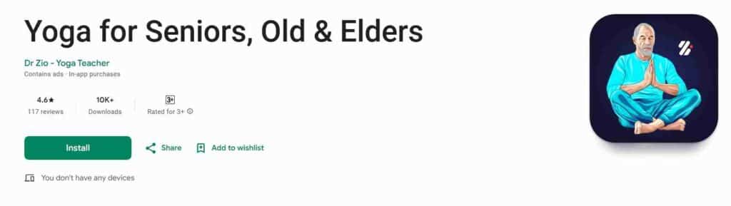 Best Free Chair Yoga Apps for Seniors