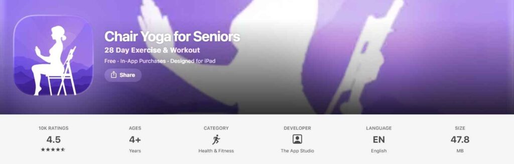 Chair Yoga for Seniors