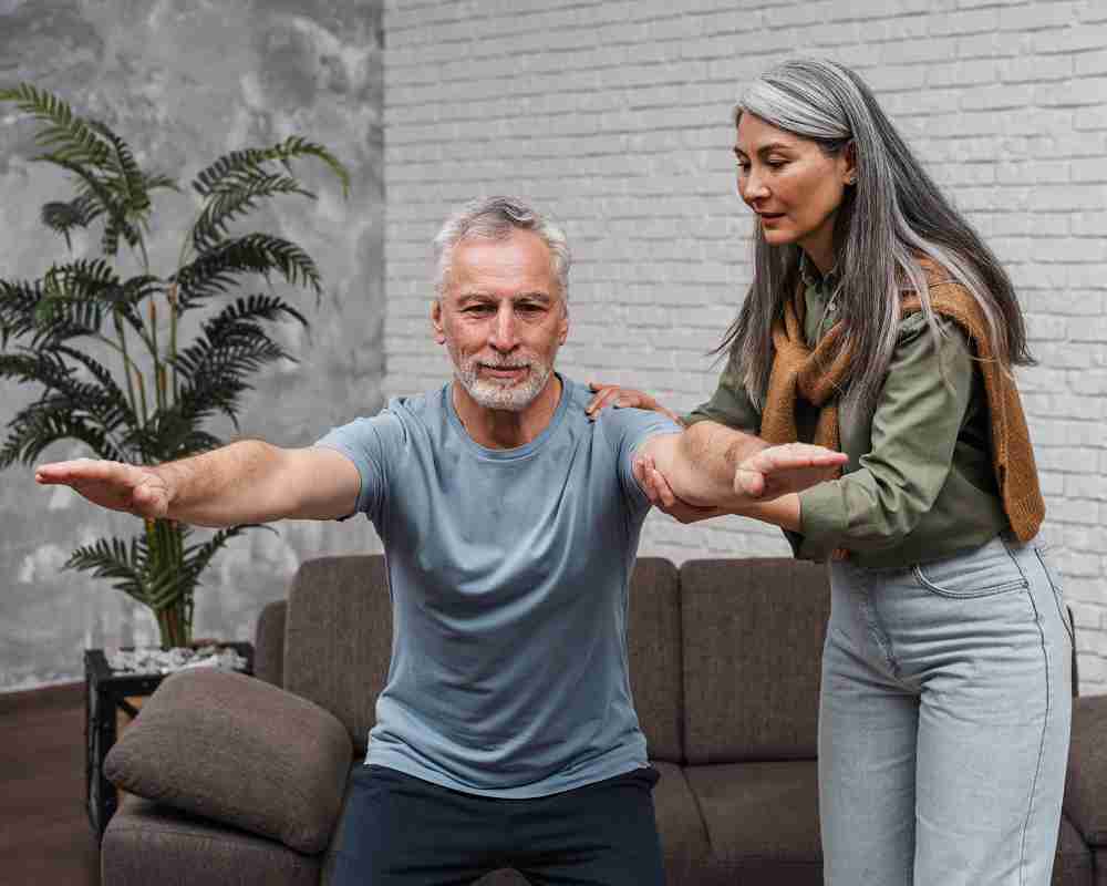 28-Day Chair Yoga for Seniors Chart