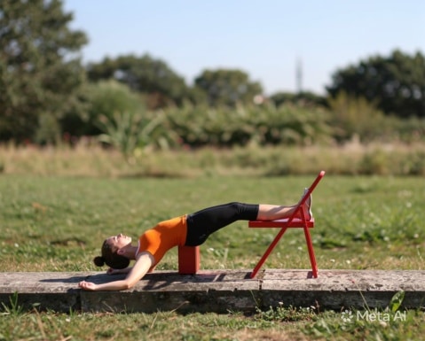 Supported Bridge (Modified Setu Bandha Sarvangasana)