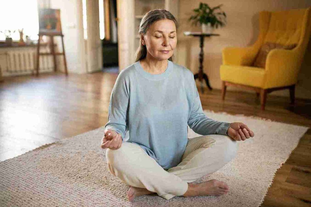 chair yoga deep breathing