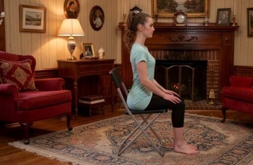 Yoga Chair Positions for Seniors